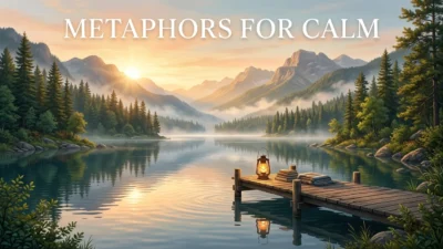 metaphors for calm