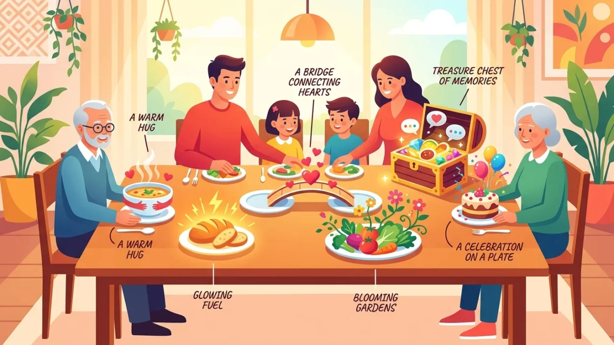 metaphors for food