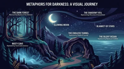 metaphors for darkness