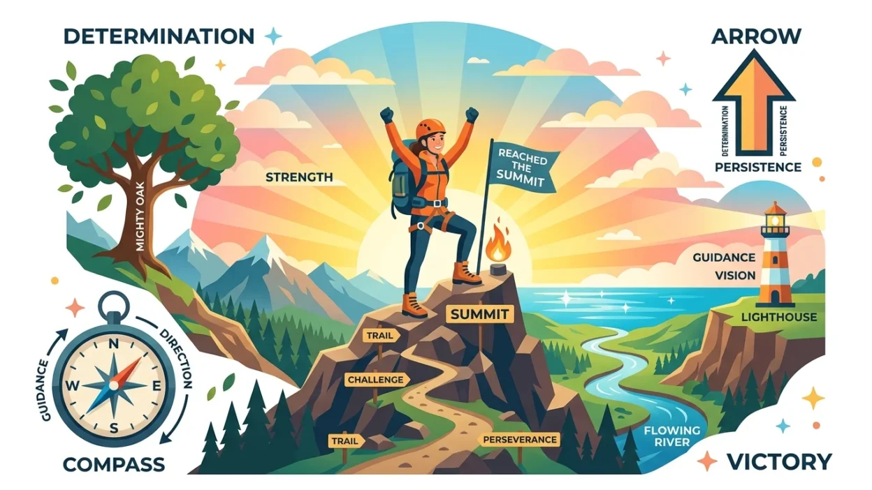 metaphors for determination