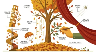 metaphors for fall