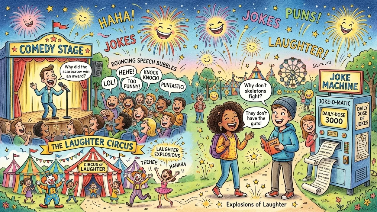 metaphors for funny