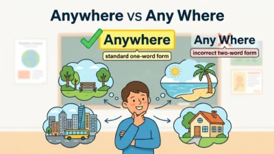 anywhere vs any where