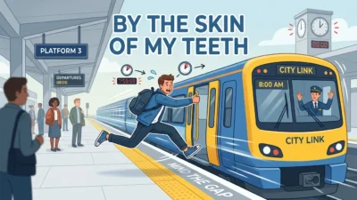by the skin of my teeth meaning