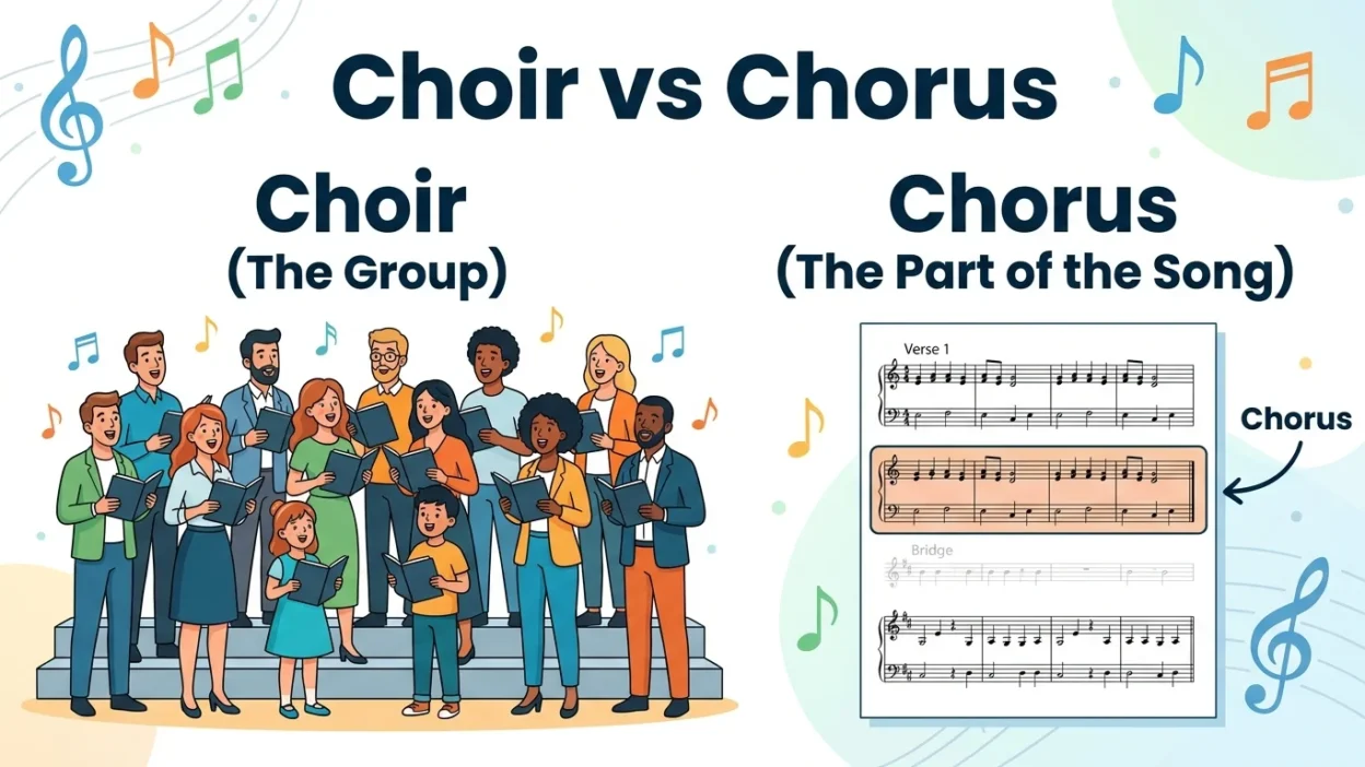 choir vs chorus