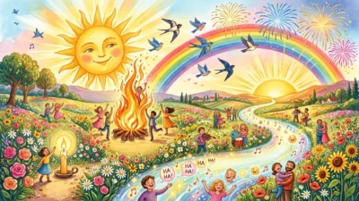 metaphors for joy