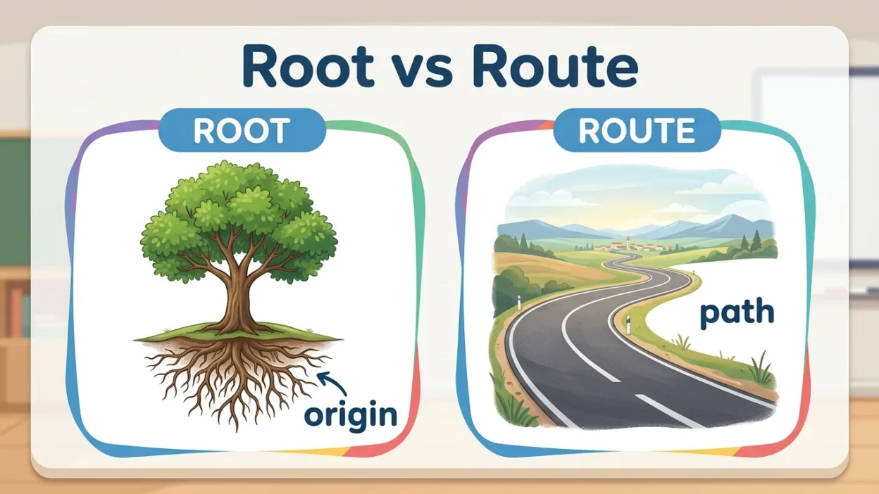 root vs route