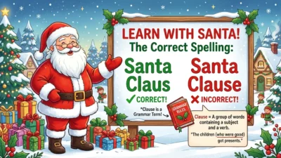 Santa Claus vs Santa Clause