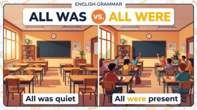 all was vs all were