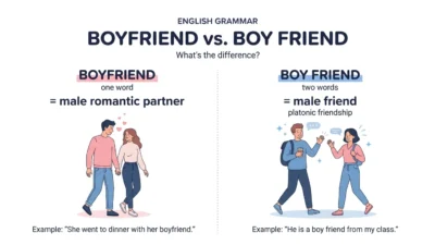 boyfriend vs boy friend