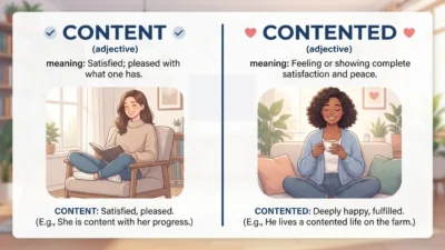 content vs contented