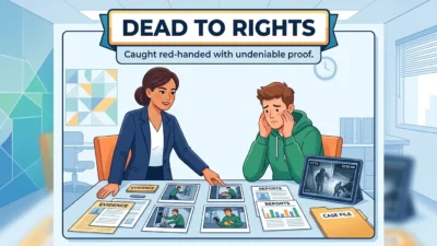 dead to rights meaning