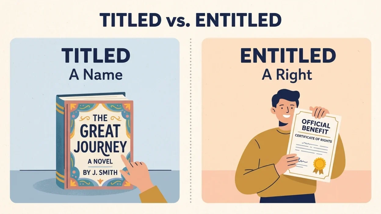 entitled vs titled