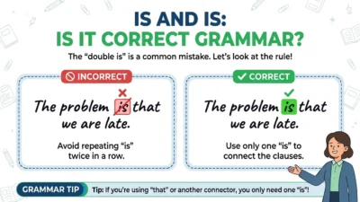 is and is correct grammar