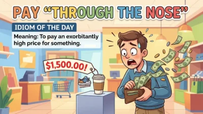 pay through the nose meaning