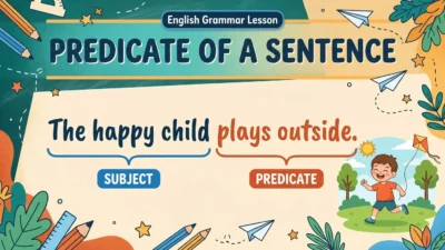 predicate of a sentence
