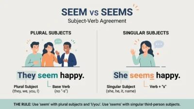 seem vs seems