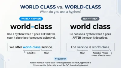 world-class hyphen rule