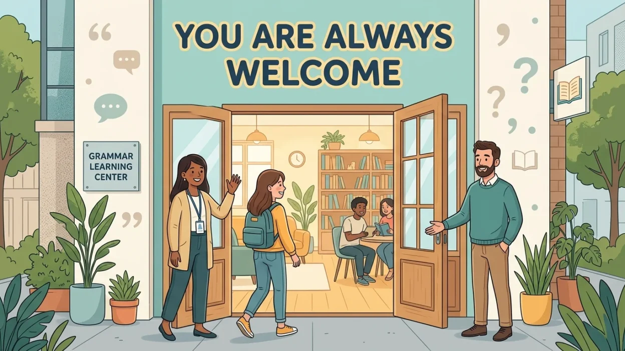 you are always welcomed